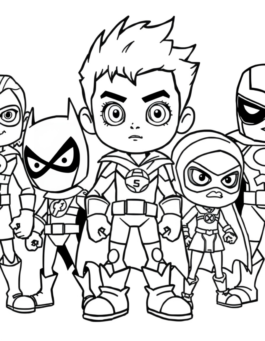 cartoon network characters as superheros