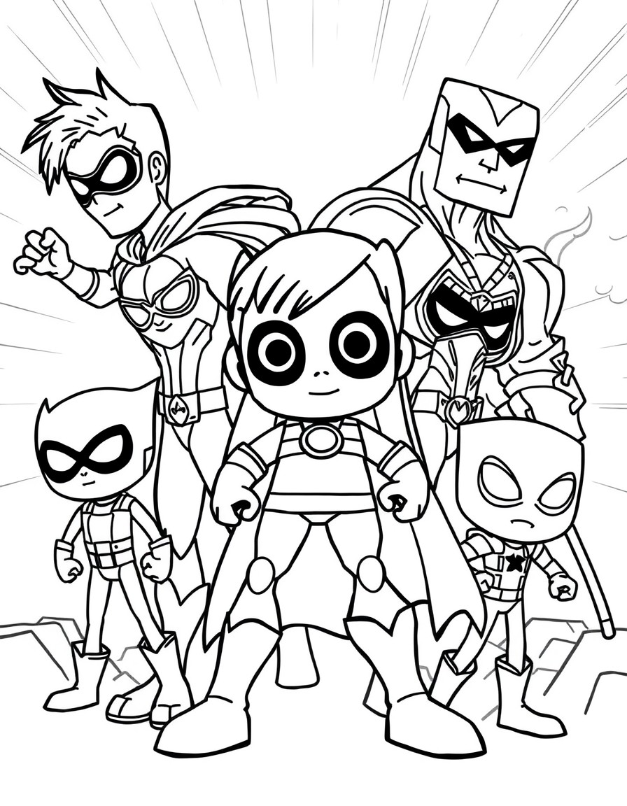 cartoon network characters as superheros