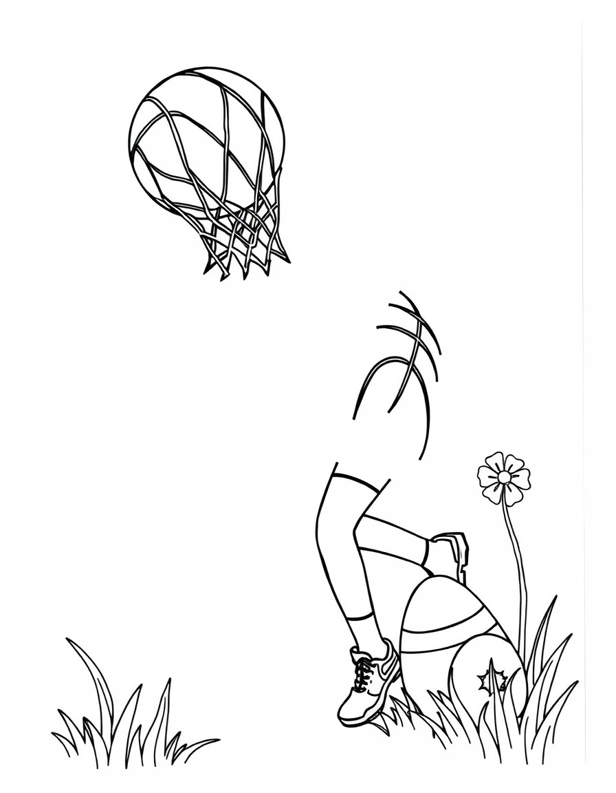 basketball and Easter