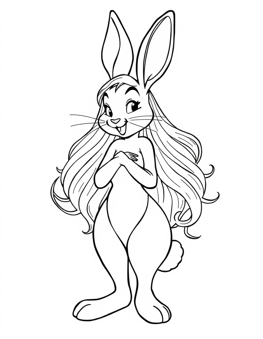 Jessica rabbit but more human and buxom