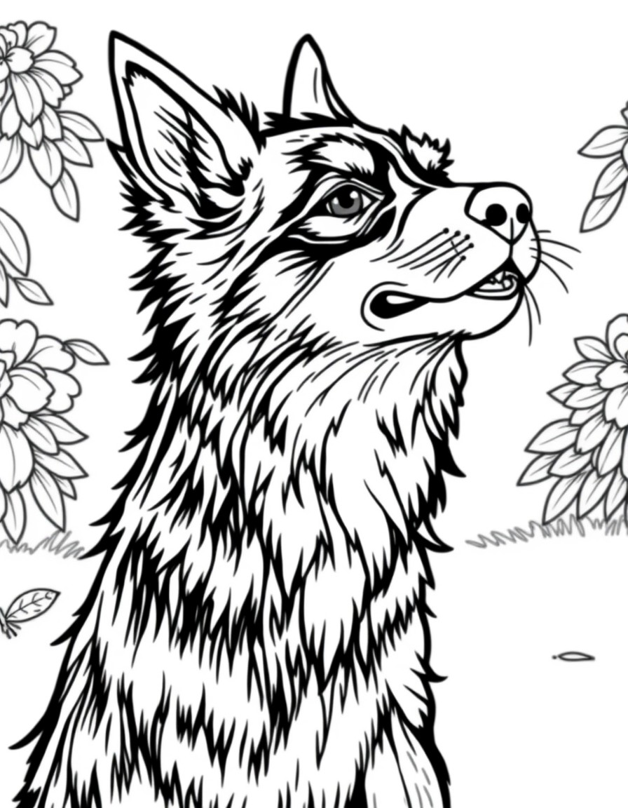 perro jugando a voley