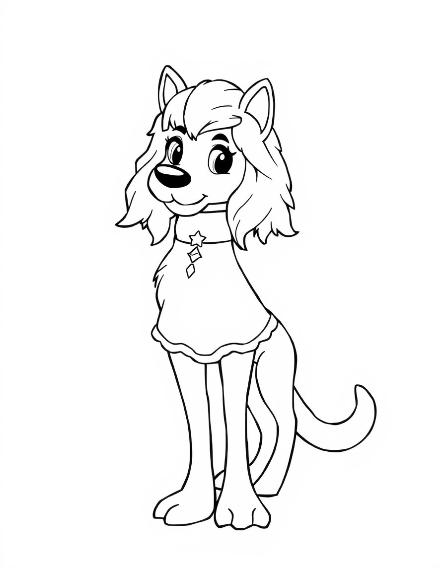 El hada del invierno Sus alas tienen forma de copos de nieve y lleva un vestido blanco y plateado adornado con cristales de hielo.