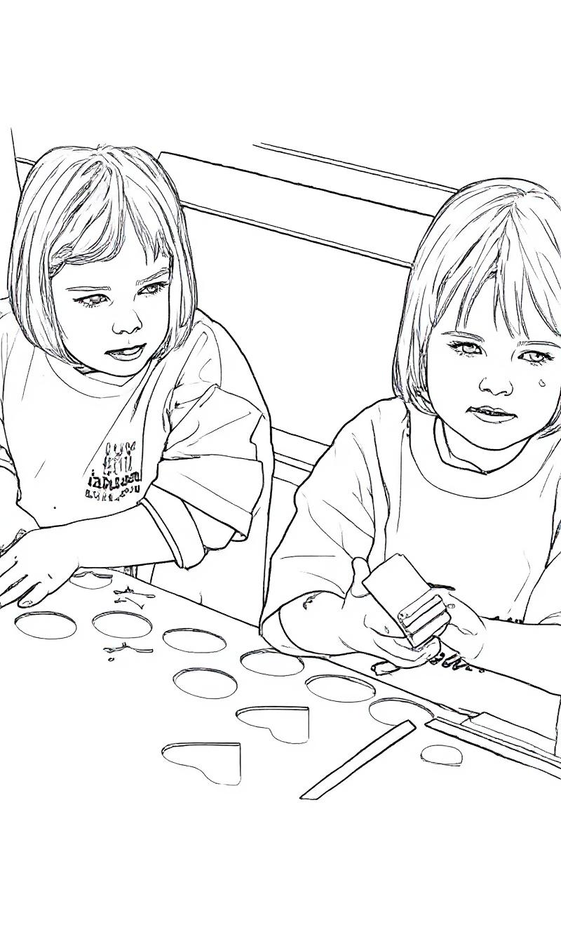 Make this a high-quality black and white COLORING PAGE with white background, only black lines, NO big gray areas, and clear, thick bold outlines, well-defined shapes, and clean edges. Remove all shad