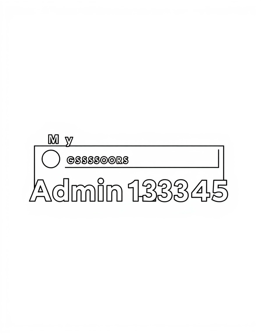 My password is Admin12345