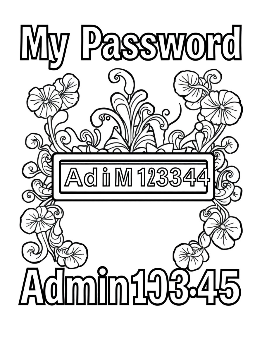 My password is Admin12345