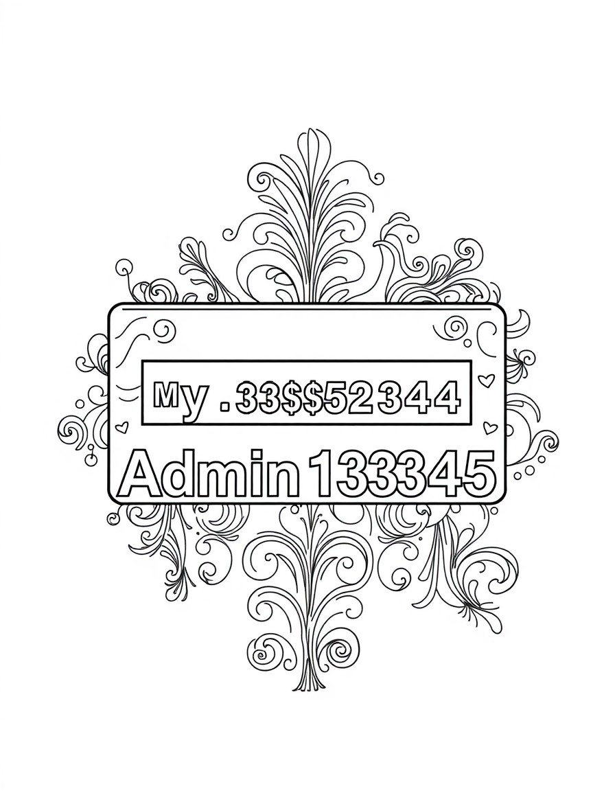 My password is Admin12345