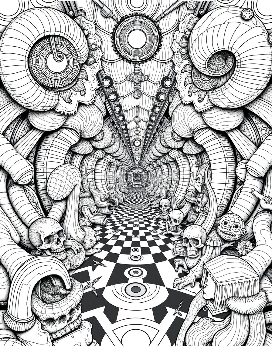 Creation station gone wild optical illusions