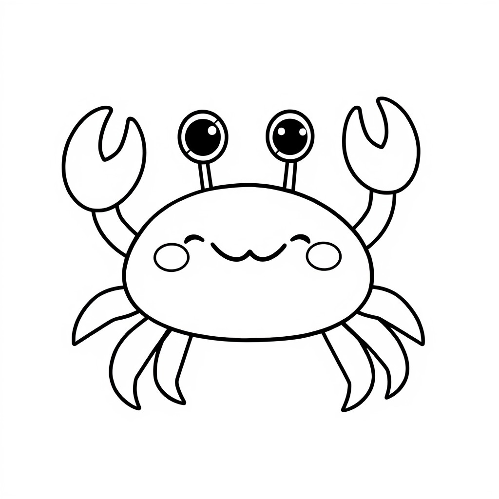 Kawaii crab