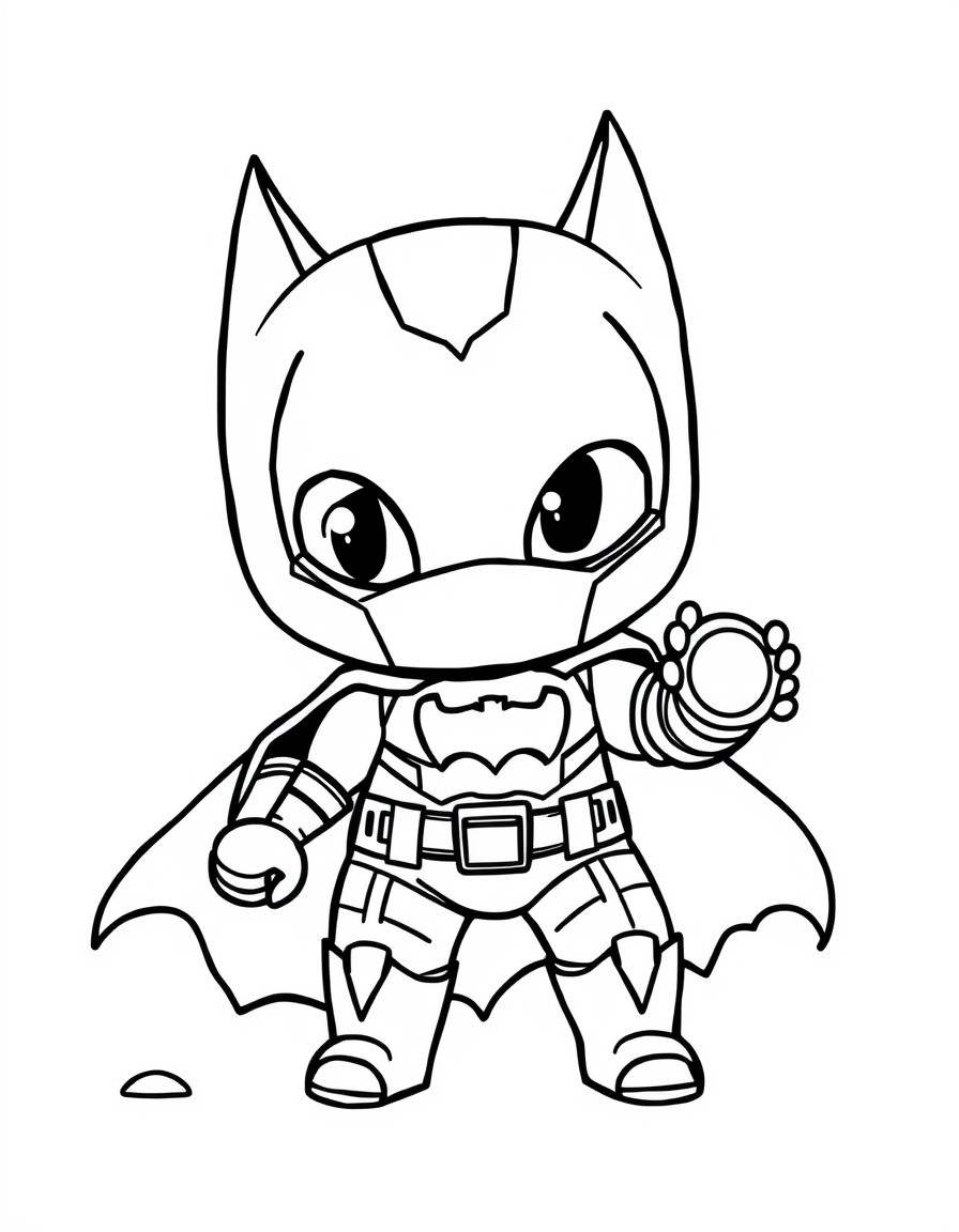 create some cute animals as superhero like batman or ironman