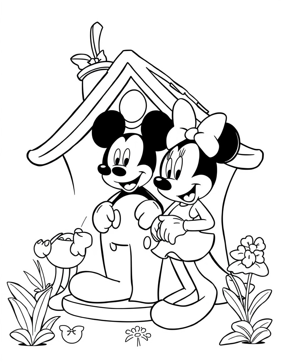 Mickey mouse club house characters