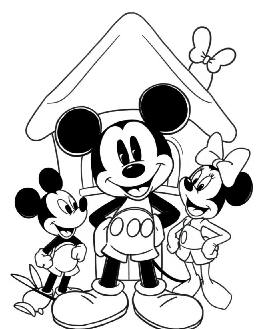 Mickey mouse club house characters