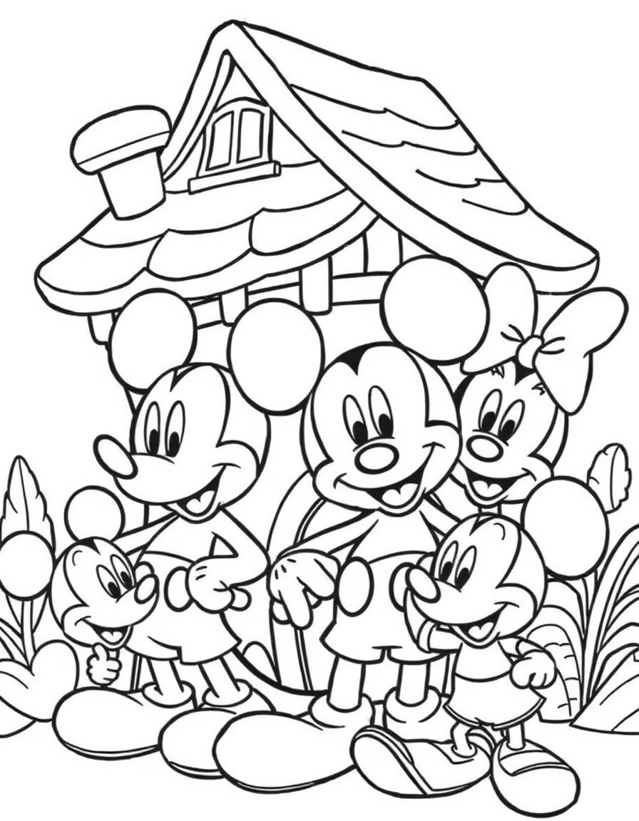 Mickey mouse club house characters