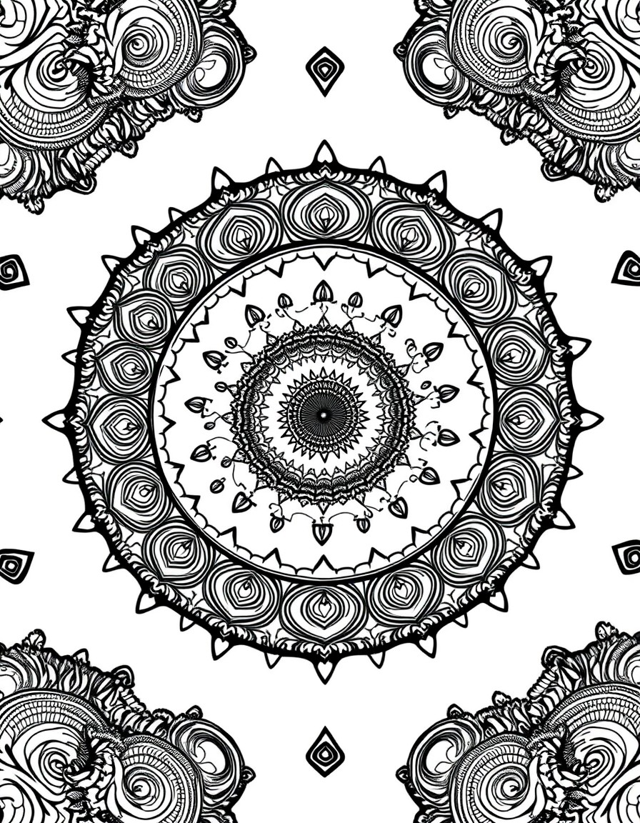 Fractals, Fibonacci spirals