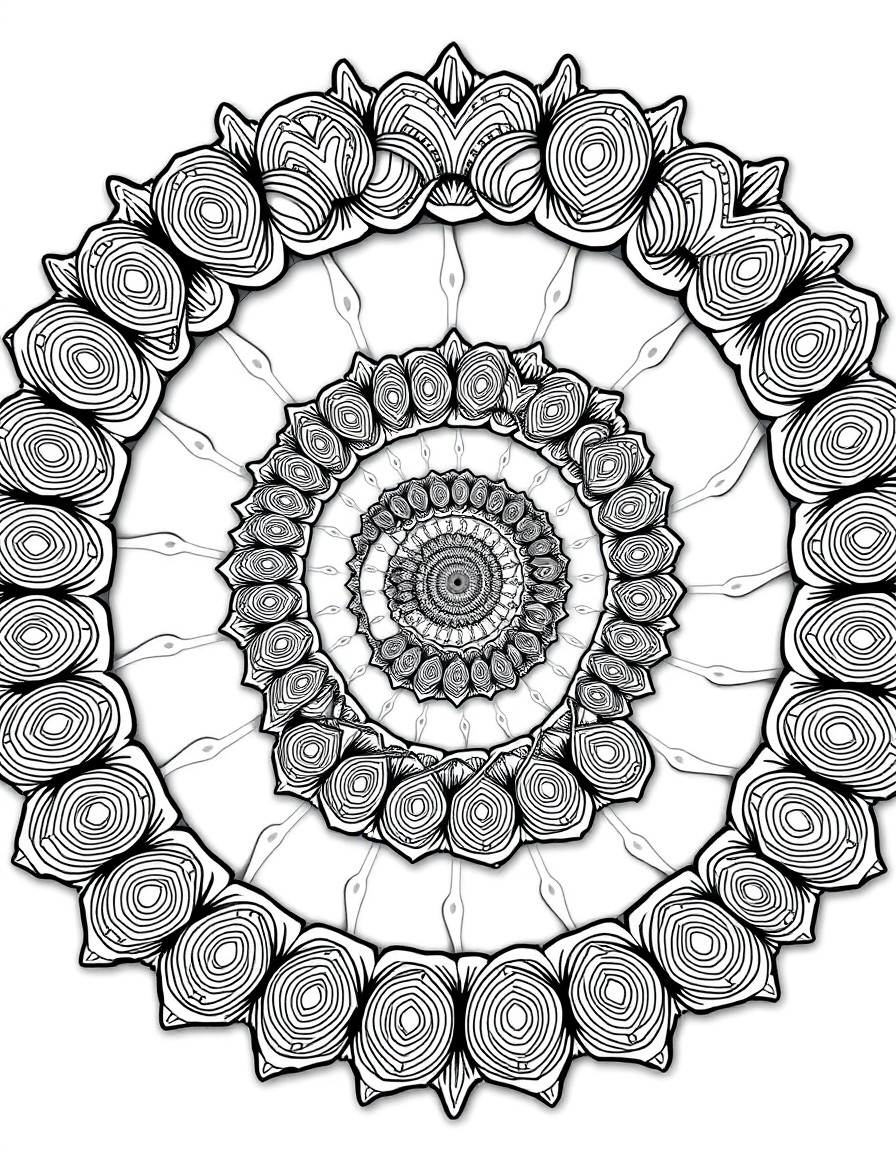 Fractals, Fibonacci spirals