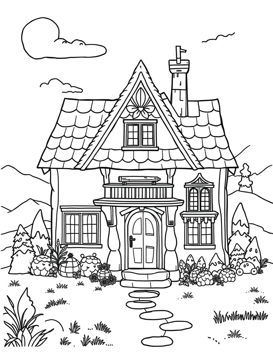 Create your version of the house in Jonas's community.