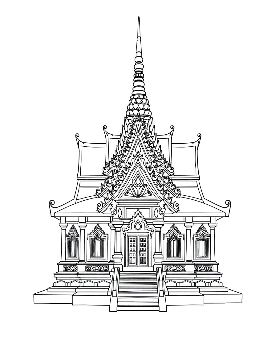 A thailand temple