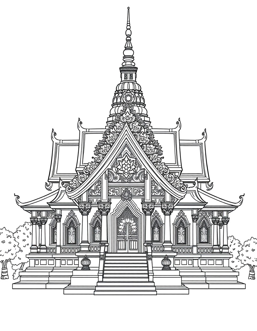 A thailand temple