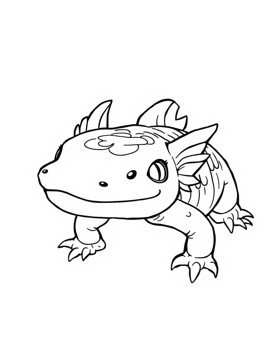 cute axolotl