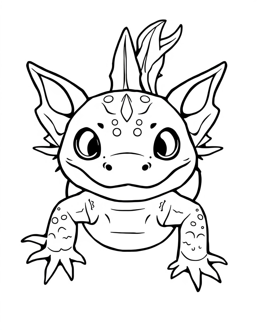 cute axolotl