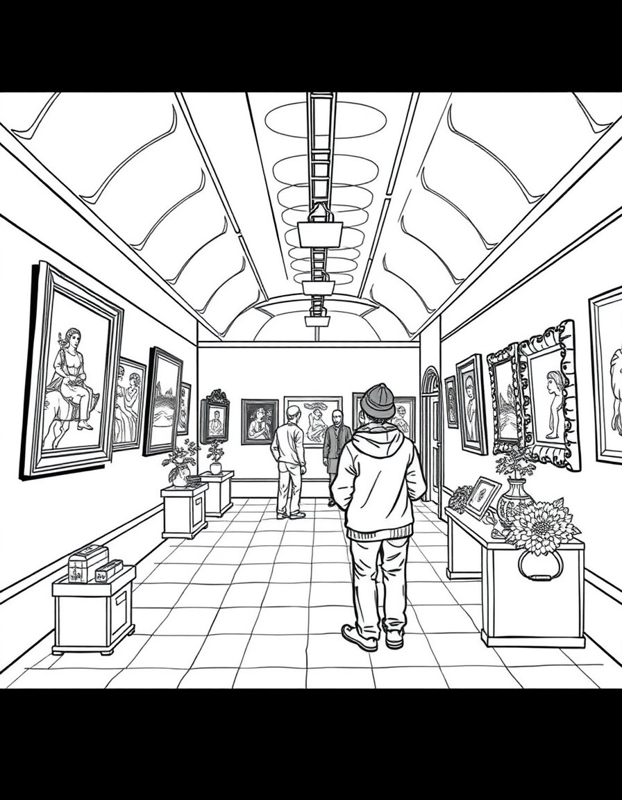 art gallery and tour guide