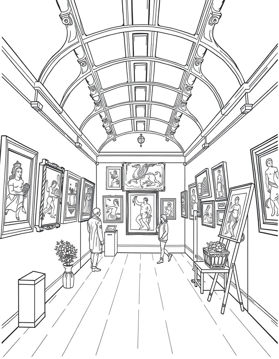 art gallery and tour guide