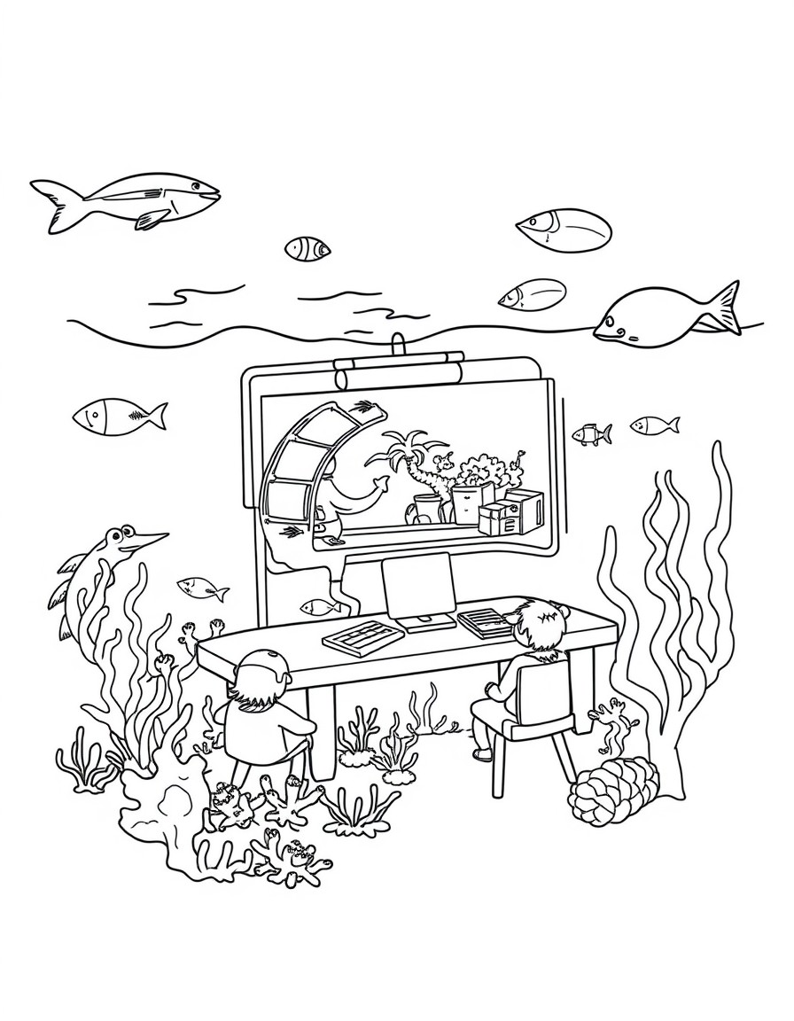 Ocean Classroom Adventures Learning has never been this exciting! Join our underwater classroom where kids learn science, conservation, and teamwork while embarking on thrilling underwater missions.