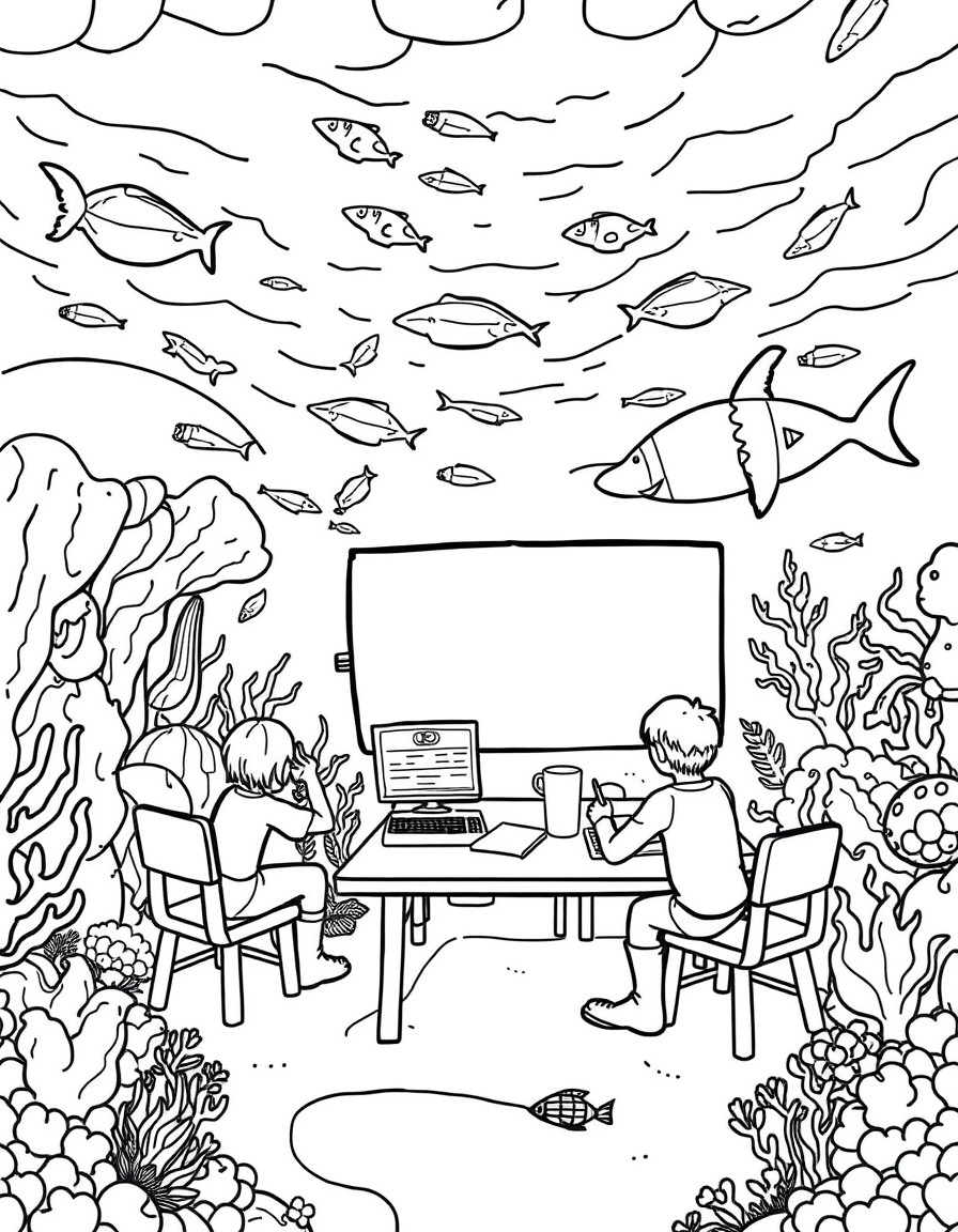 Ocean Classroom Adventures Learning has never been this exciting! Join our underwater classroom where kids learn science, conservation, and teamwork while embarking on thrilling underwater missions.