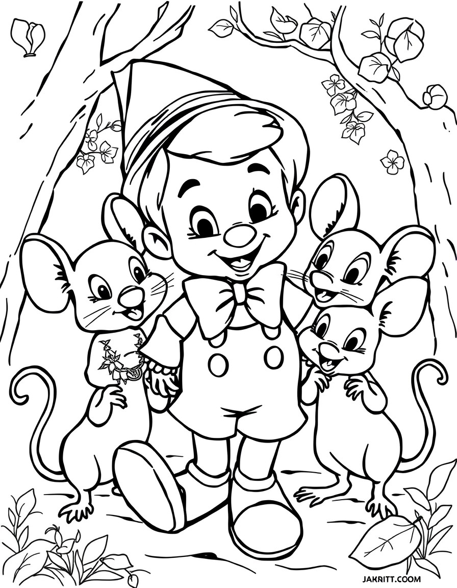 pinocchio and the 3 blind mice