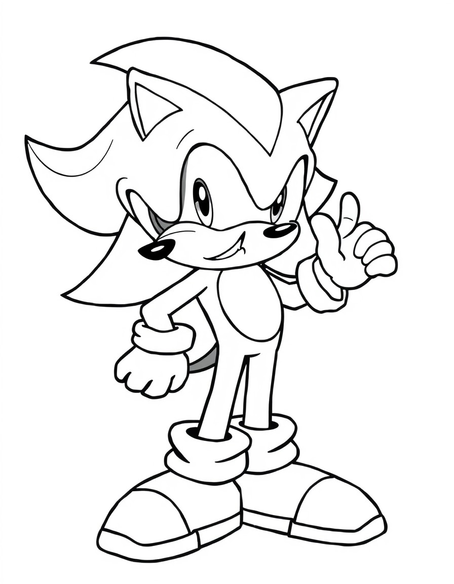 quiero un mueco de los dibujos sonic que de una patada a shadow