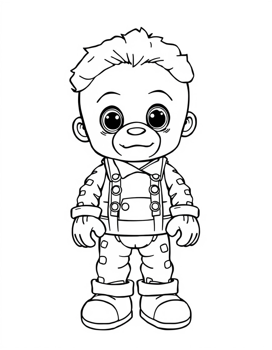 gere imagem do boneco dummy 13