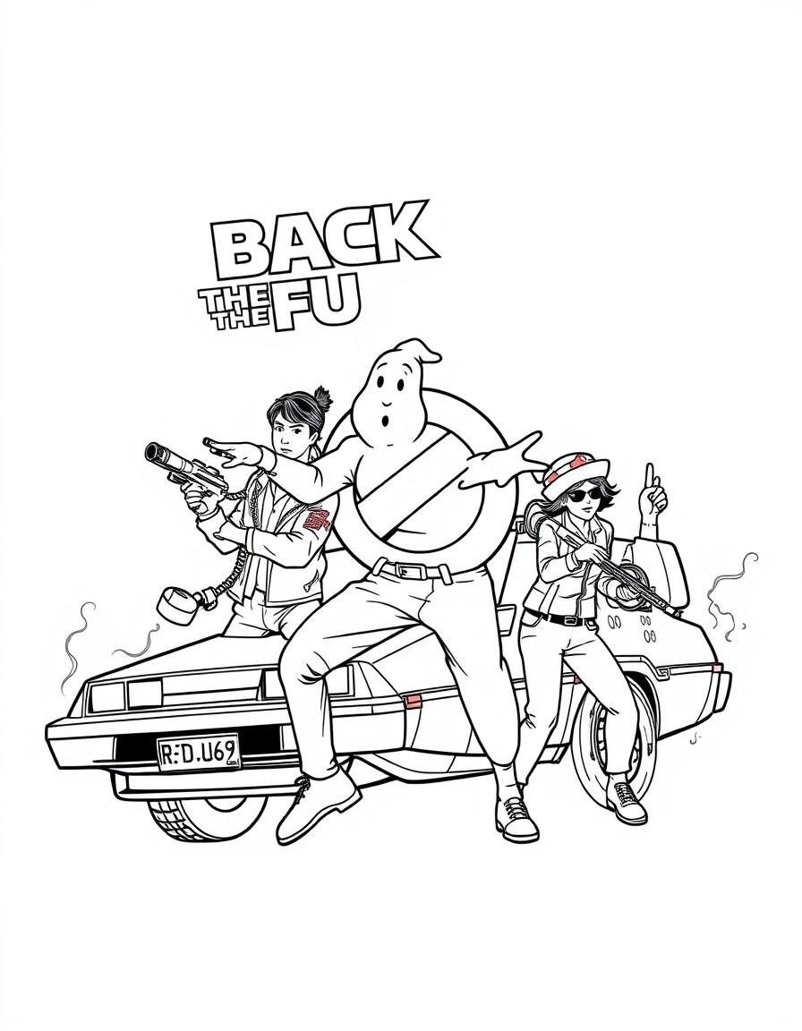 Back to the Future meets Ghostbusters