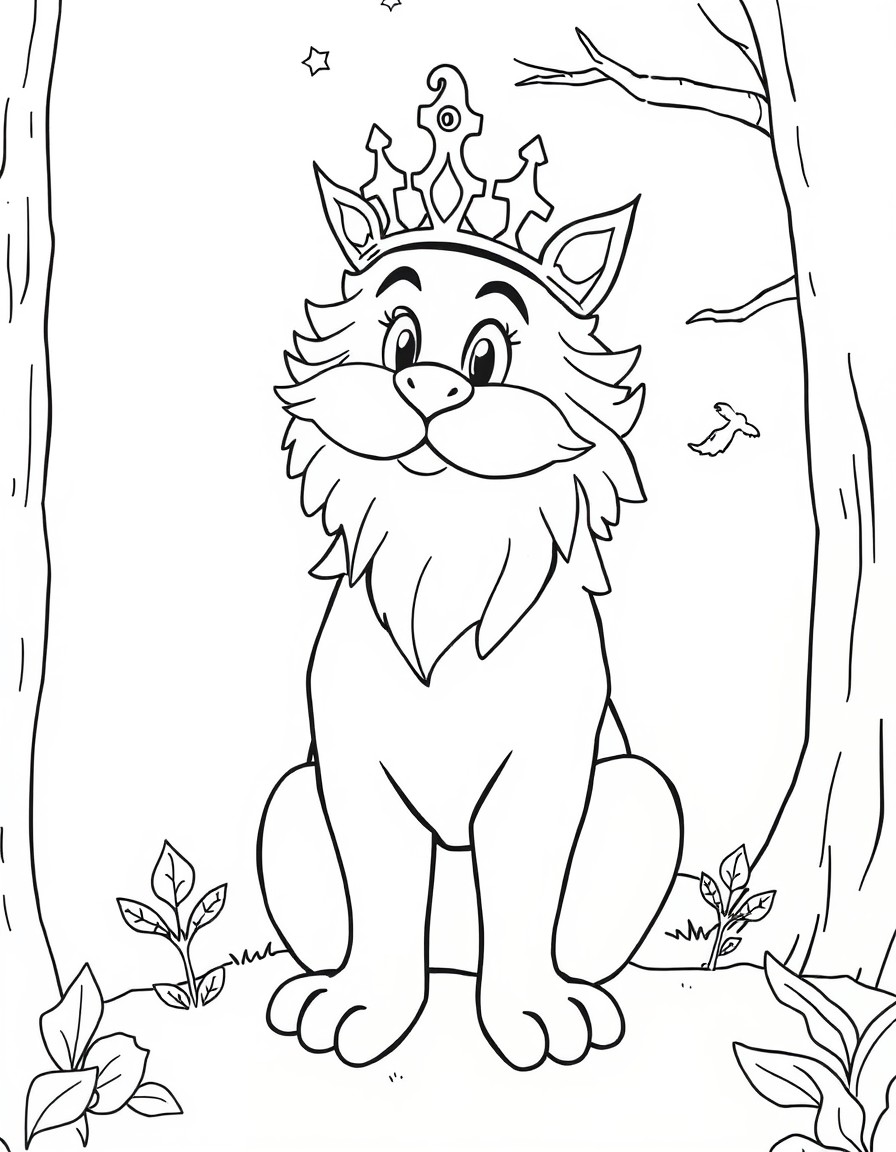 Creaza o fisa de colorat pentru copii de 9 ani prin care sa poate sa-si exprime ce emoii le-transmis povestea Motanul incaltat de Charles Perrault. Coloreaz ceea ce i se potrivete...Adauga emotii buc