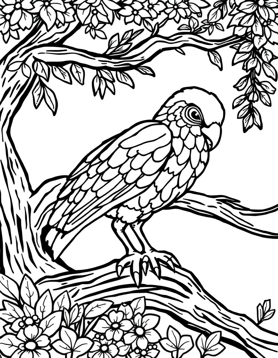 coloring page with pure white background and solid black lines only, no grayscale or shading: , thick black outlines, large clear spaces perfect for young children, clear outlines with good coloring spaces, perfect for printing