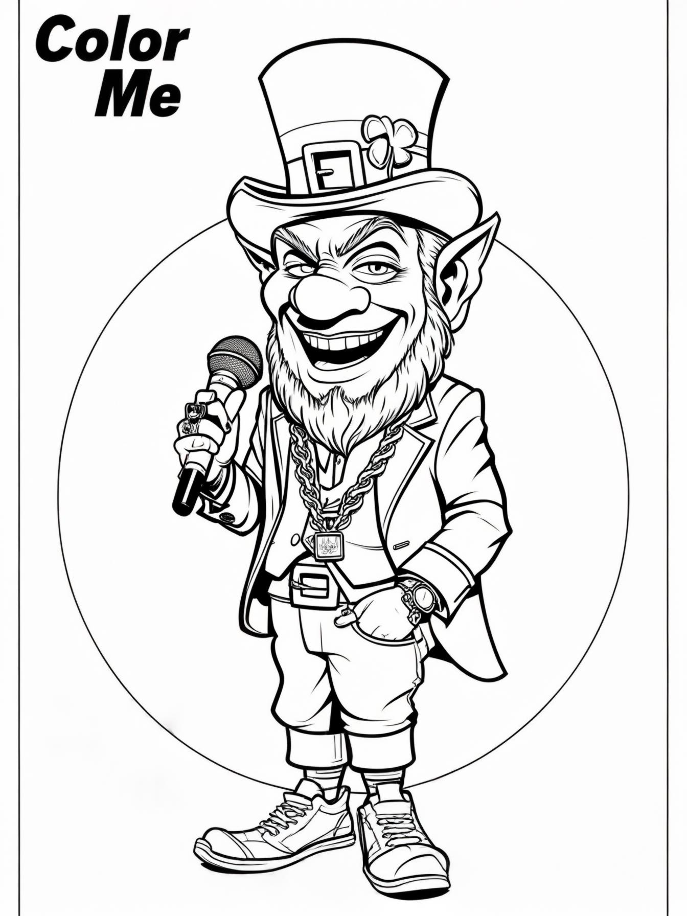 A leprechaun gangster rapper