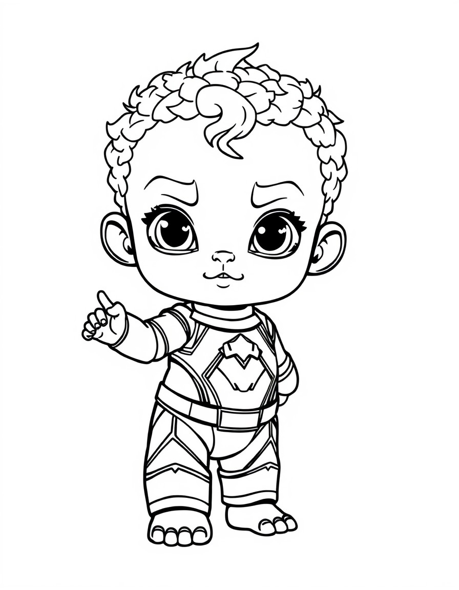 marvel baby named Tahir