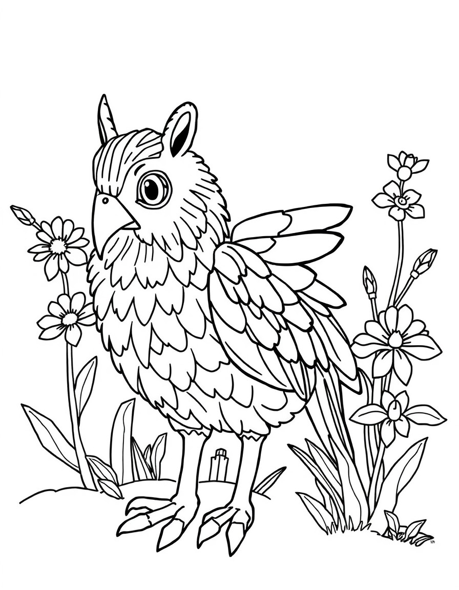 coloring page with pure white background and solid black lines only, no grayscale or shading: , thick black outlines, large clear spaces perfect for young children, clear outlines with good coloring spaces, perfect for printing