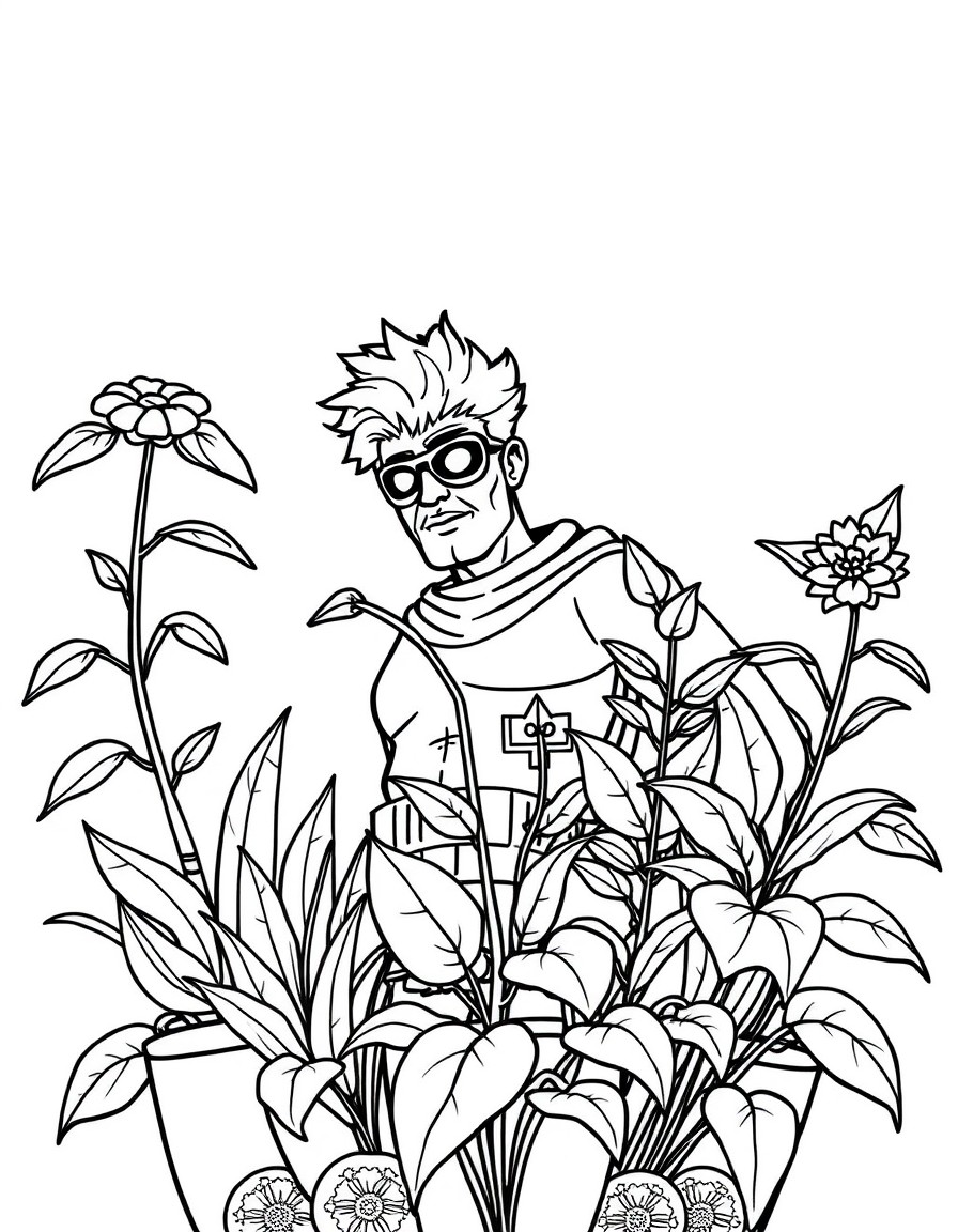 create a new hero the man plants