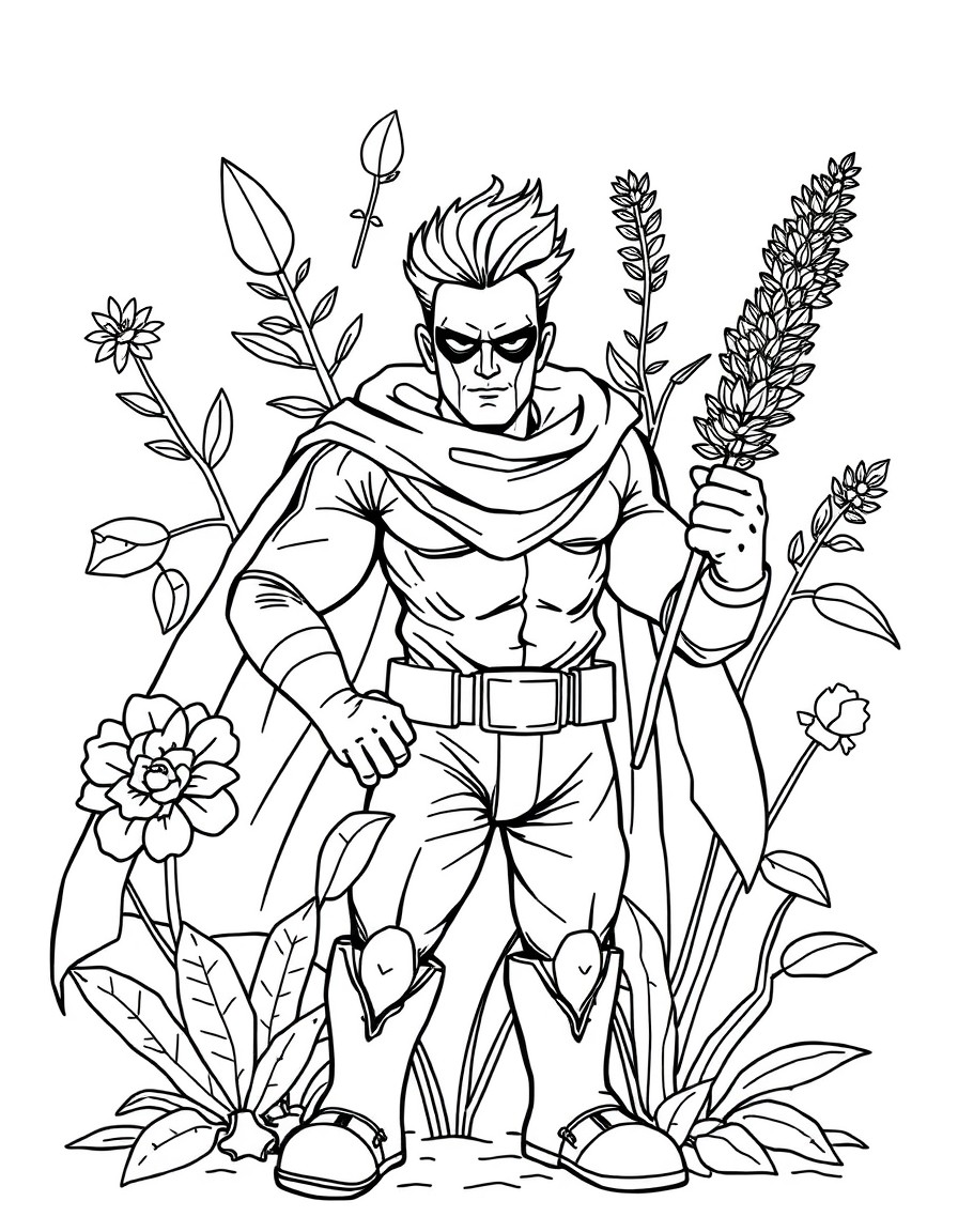 create a new hero the man plants