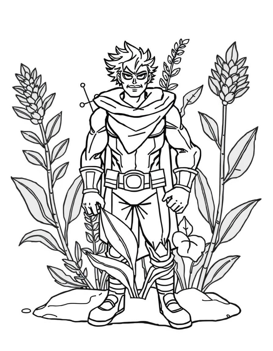 create a new hero the man plants