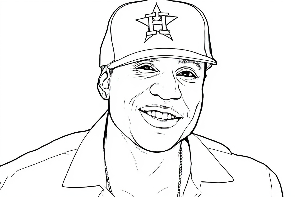 Make this a high-quality black and white COLORING PAGE with white background, only black lines, NO big gray areas, and clear, thick bold outlines, well-defined shapes, and clean edges. Remove all shad