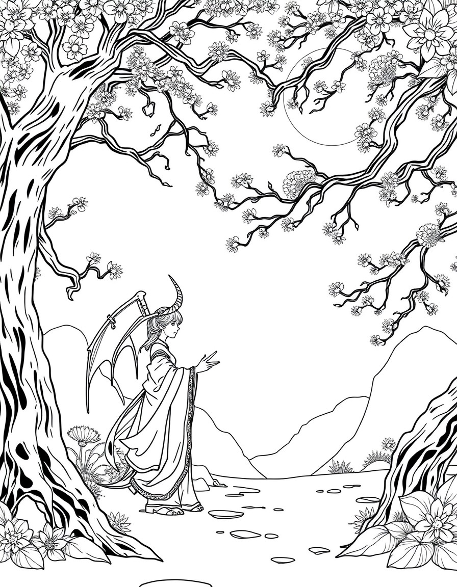 A beautiful scenery from the cdrama "Love Between a Devil and a Fairy"