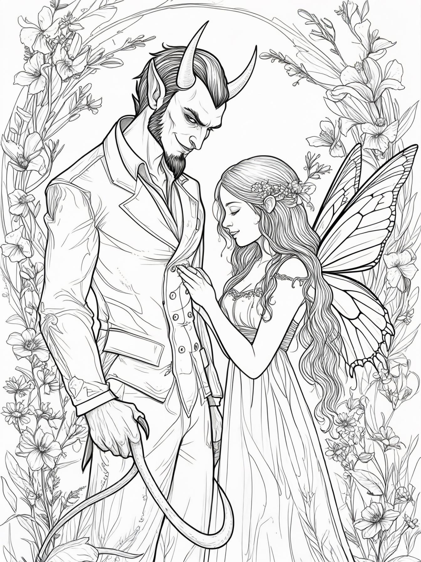 A beautiful scene from the Chinese Drama "Love Between a Devil and a Fairy"