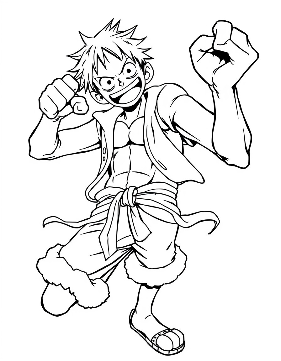 Luffy d punching