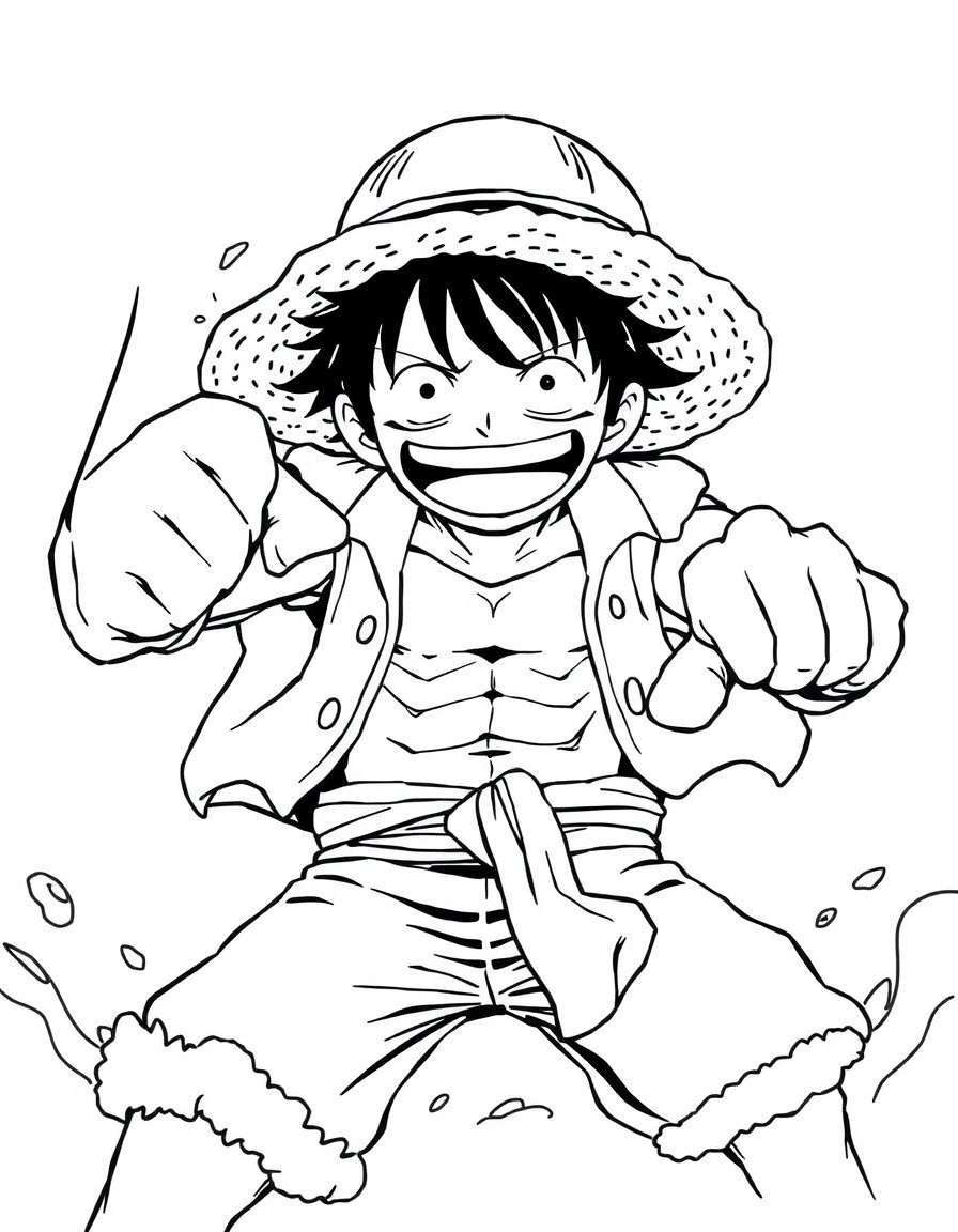 Luffy d punching