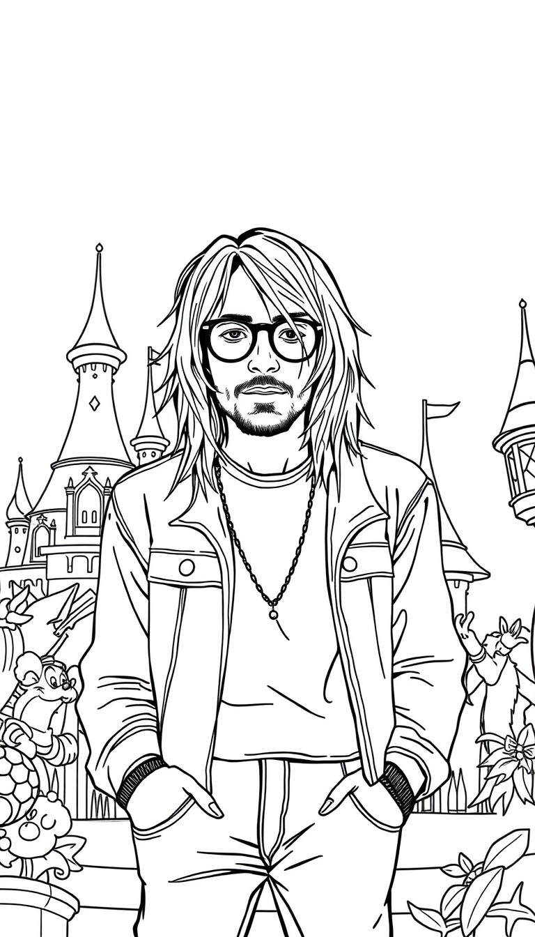 Taking Kurt Cobain to Disneyland