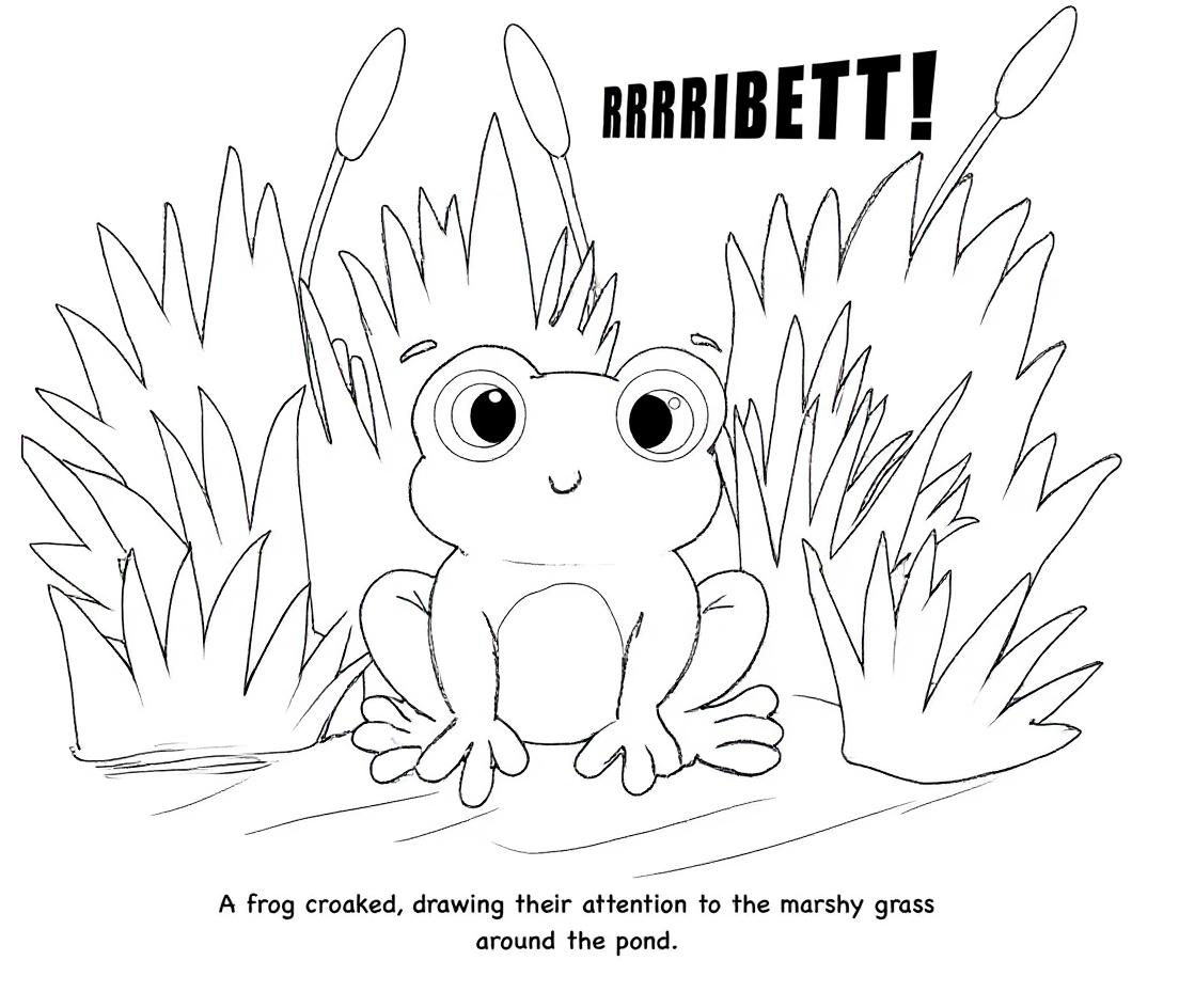 Make this a high-quality black and white COLORING PAGE with white background, only black lines, NO big gray areas, and clear, thick bold outlines, well-defined shapes, and clean edges. Remove all shad