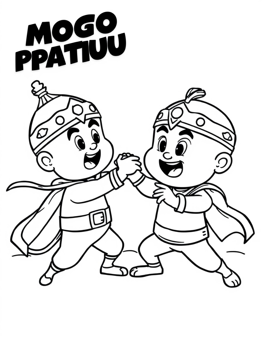 Motu patlu fighting