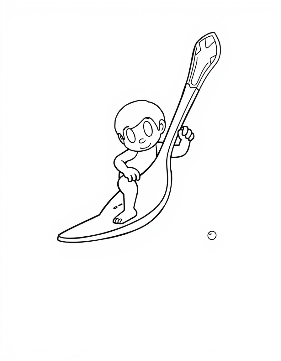 Surfin spoon