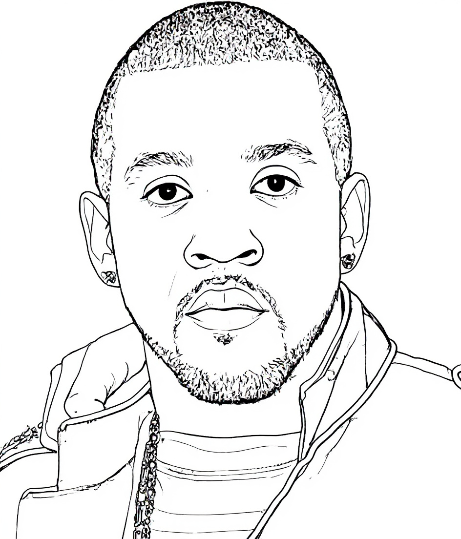 Make this a high-quality black and white COLORING PAGE with white background, only black lines, NO big gray areas, and clear, thick bold outlines, well-defined shapes, and clean edges. Remove all shad