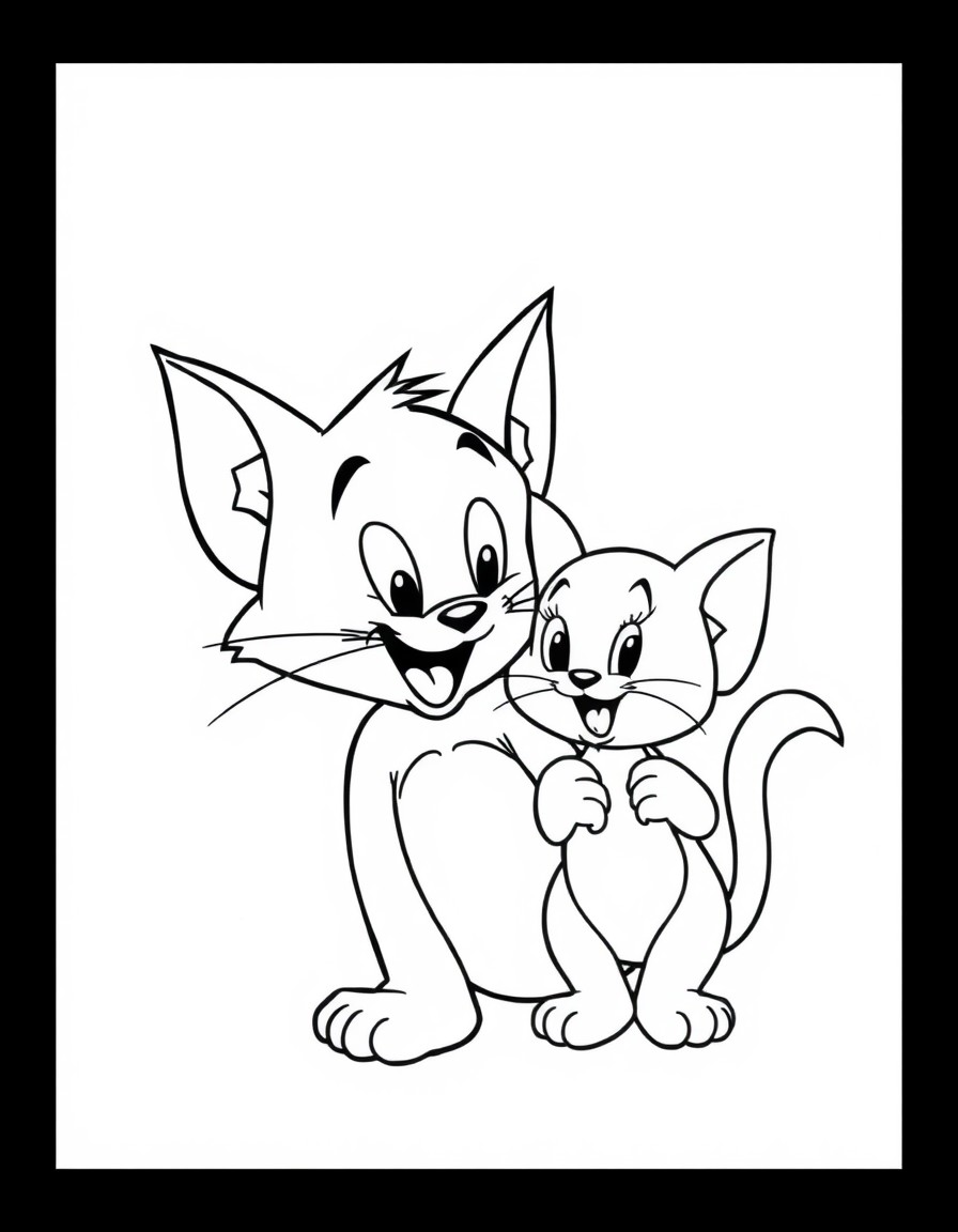 cute tom and jerry